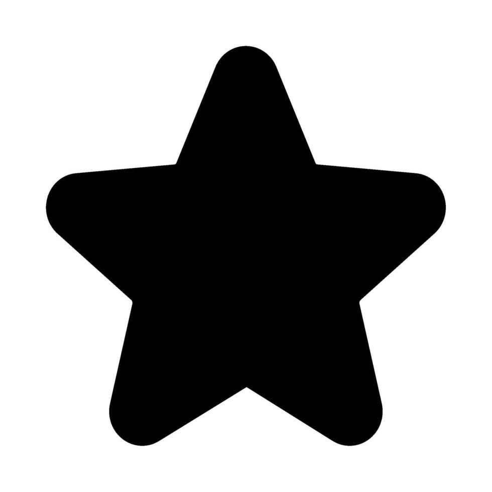 Star icon for uiux, web, app, infographic, etc vector