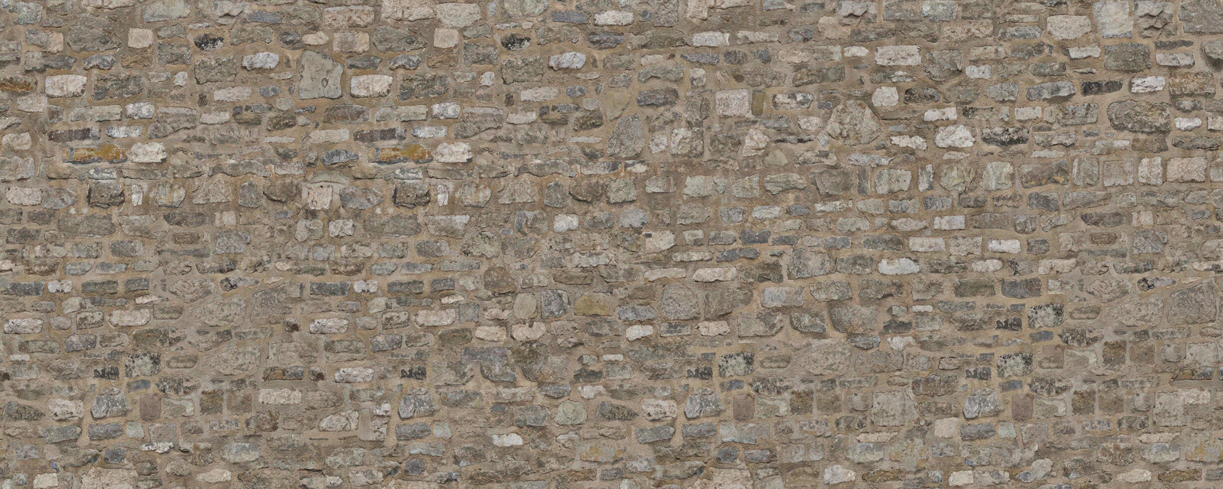 Stone wall texture block rustic stone old background texture photo
