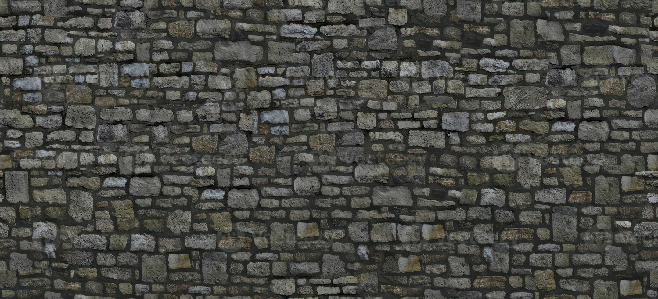 Stone wall texture block rustic stone old background texture photo