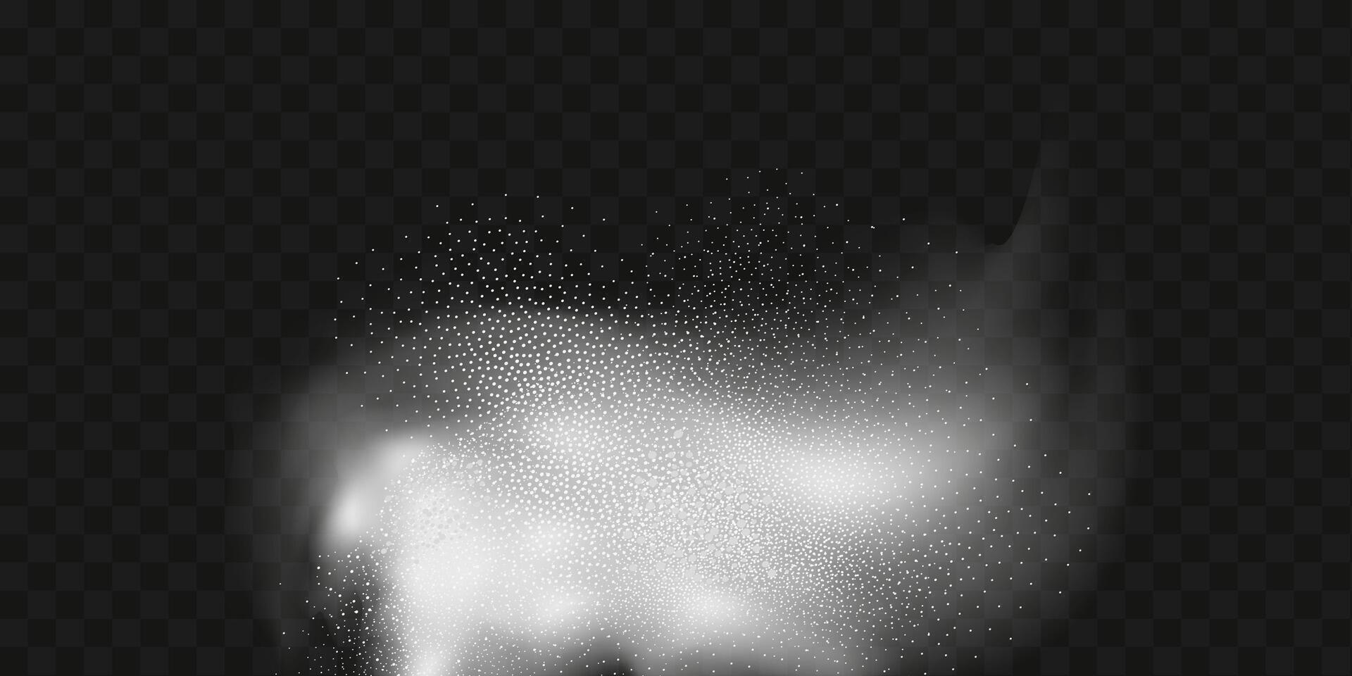 image of a snow storm, dust or clouds. vector