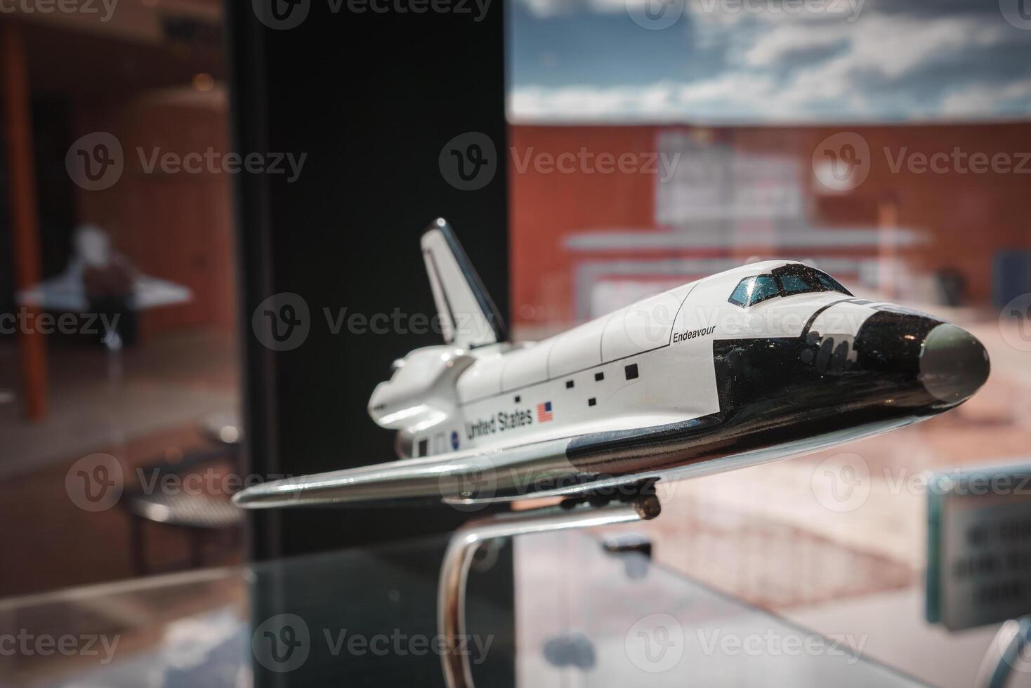 Space Shuttle Endeavour Model Displayed in Museum Setting, Arizona photo