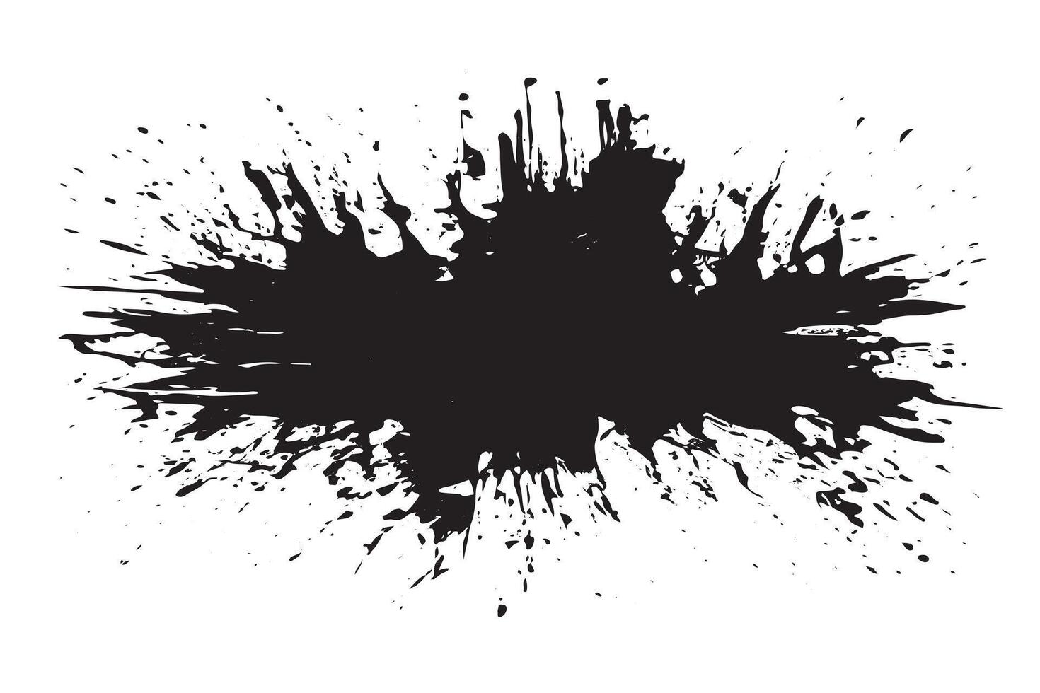 black gritty grunge on white canvas overlay monochrome background texture vector