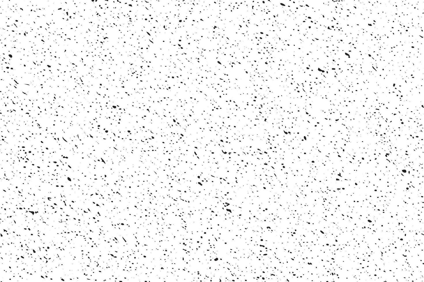 black grunge gritty scratched texture on pure white canvas background texture vector