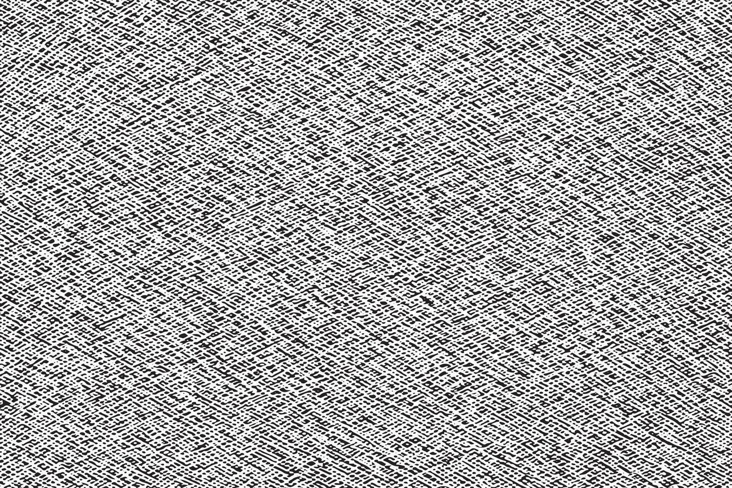 black grunge gritty scratched texture on pure white canvas background texture vector