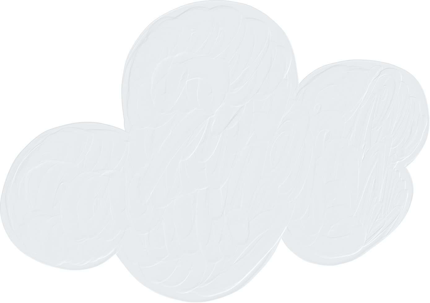 Baby element decor hand paint, oil texture cartoon kid png