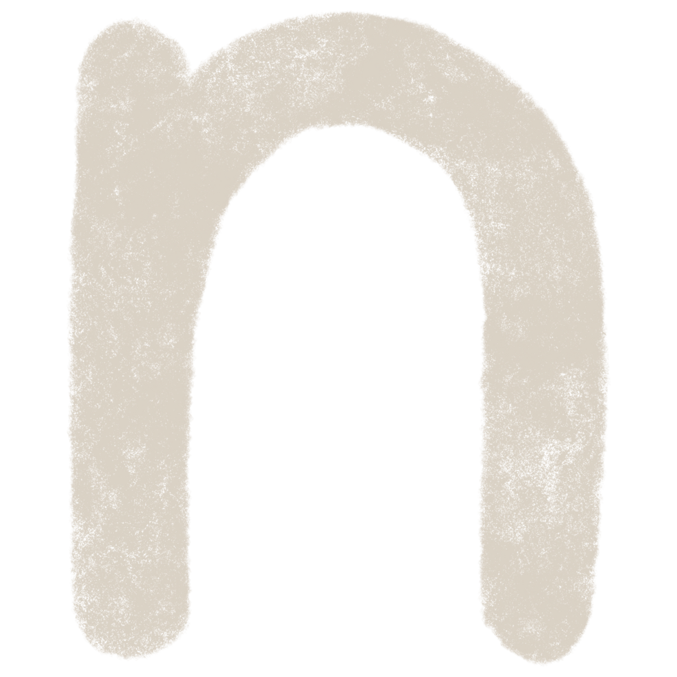 Cute boho alphabet hand paint, cute letters, nursery numbers, baby milestone png