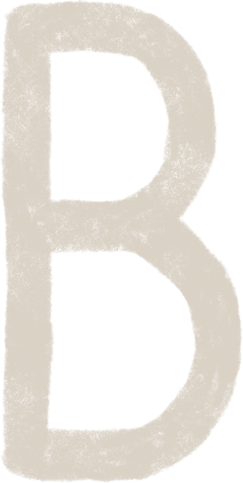 Cute boho alphabet hand paint, cute letters, nursery numbers, baby milestone png