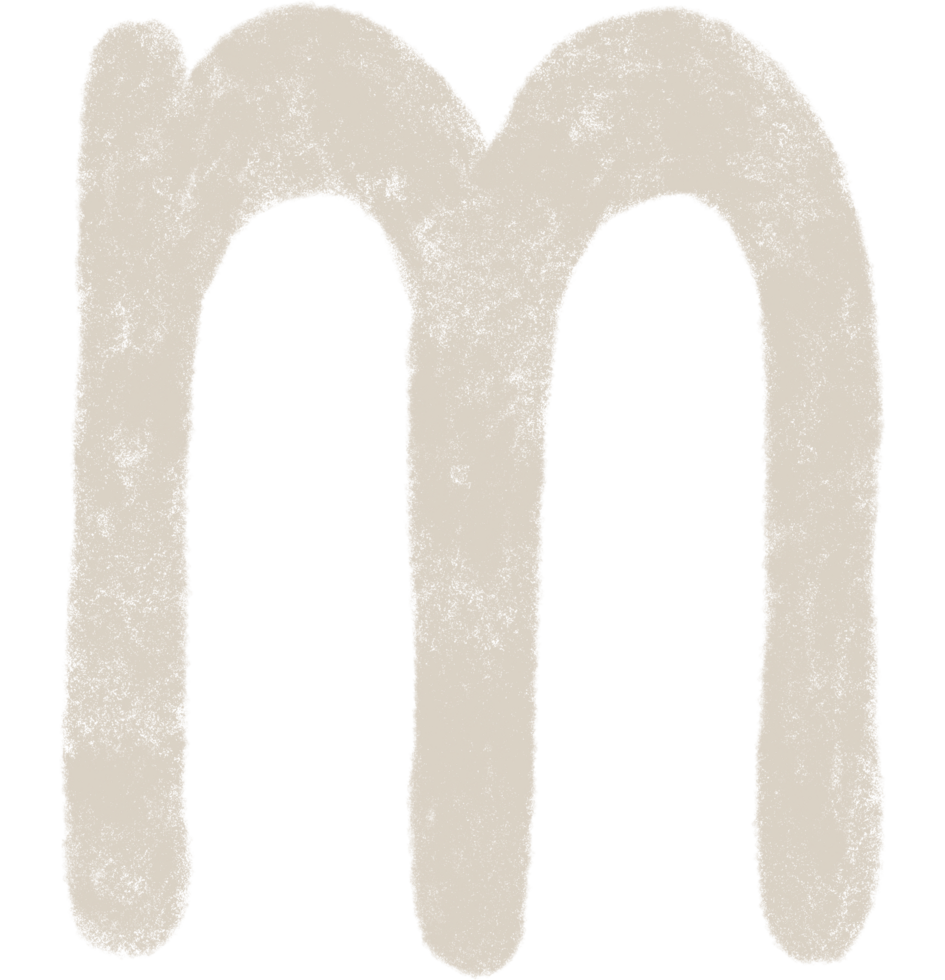Cute boho alphabet hand paint, cute letters, nursery numbers, baby milestone png