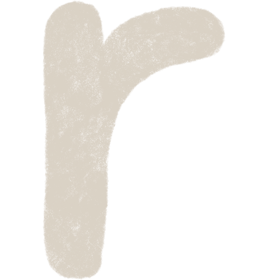 süß Boho Alphabet Hand malen, süß Briefe, Kindergarten Zahlen, Baby Meilenstein png