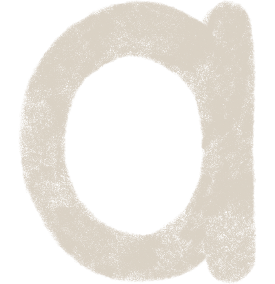 Cute boho alphabet hand paint, cute letters, nursery numbers, baby milestone png