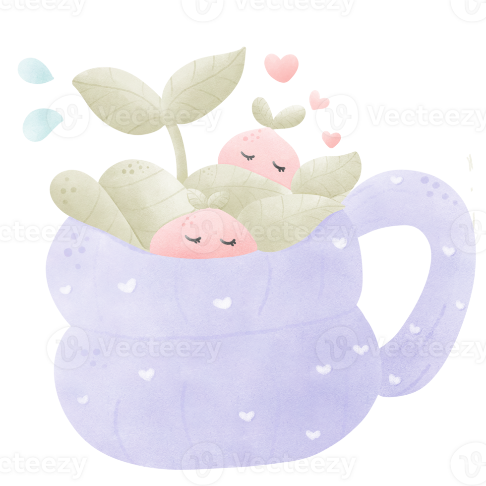 baby child in a cup png
