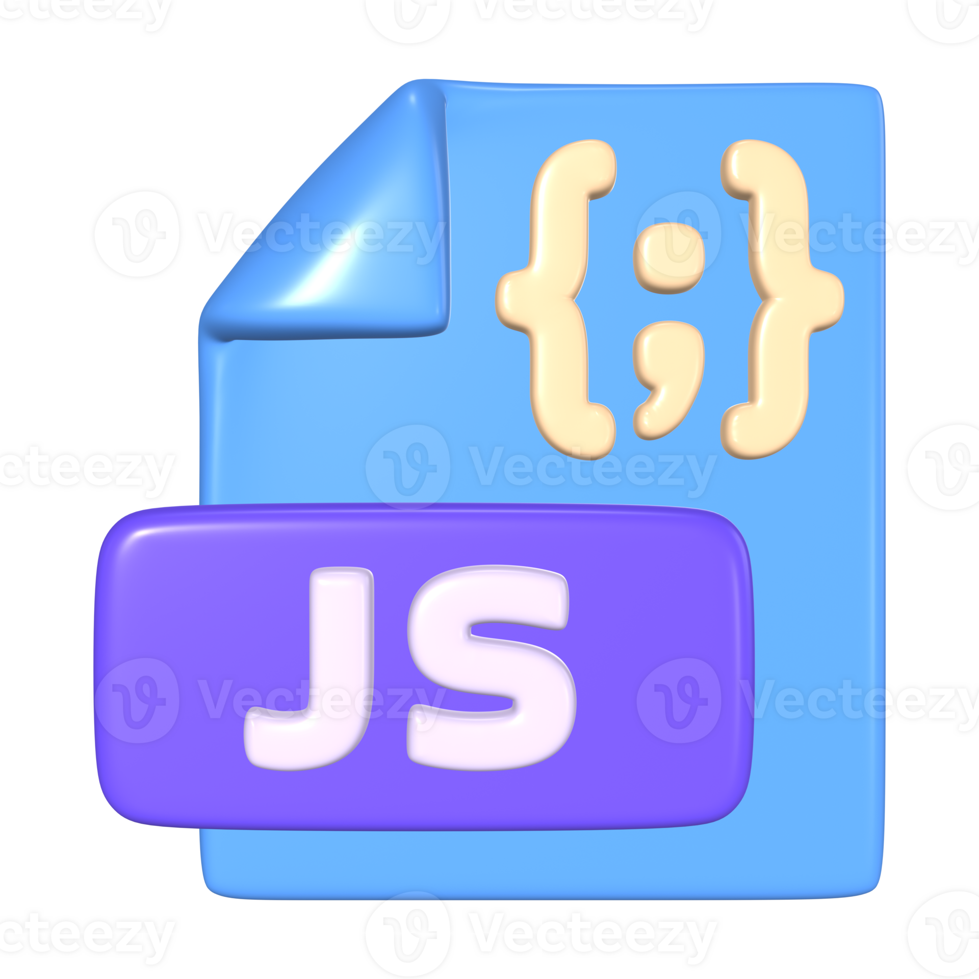 Javascript file 3d illustration icon 44428322 png