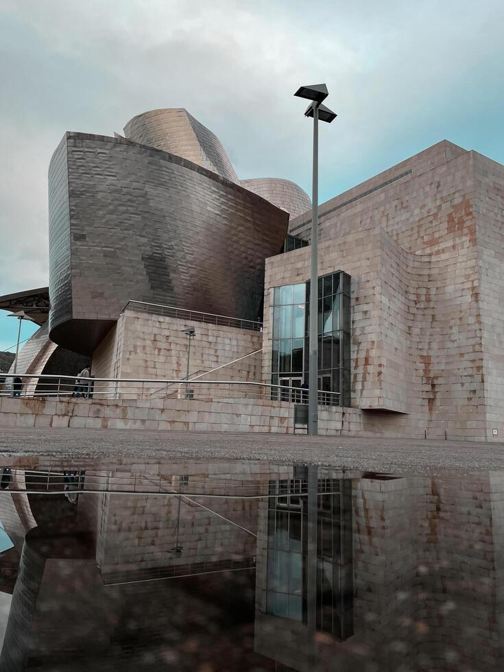 Bilbao, Bizkaia, Spain, 2024 - Guggenheim Bilbao museum architecture, art and culture photo