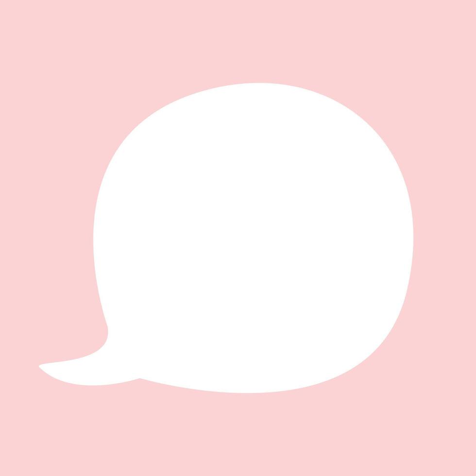 comic speech bubble on a red background vector