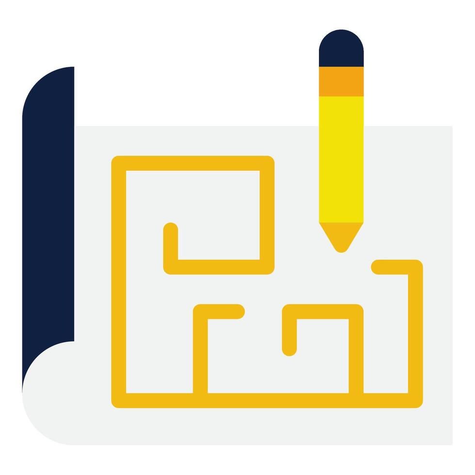 for web, app, infographic, etcBlueprint icon vector