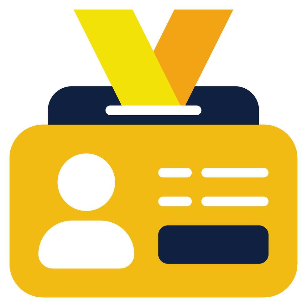 for web, app, infographic, etcEmployee Badge icon vector