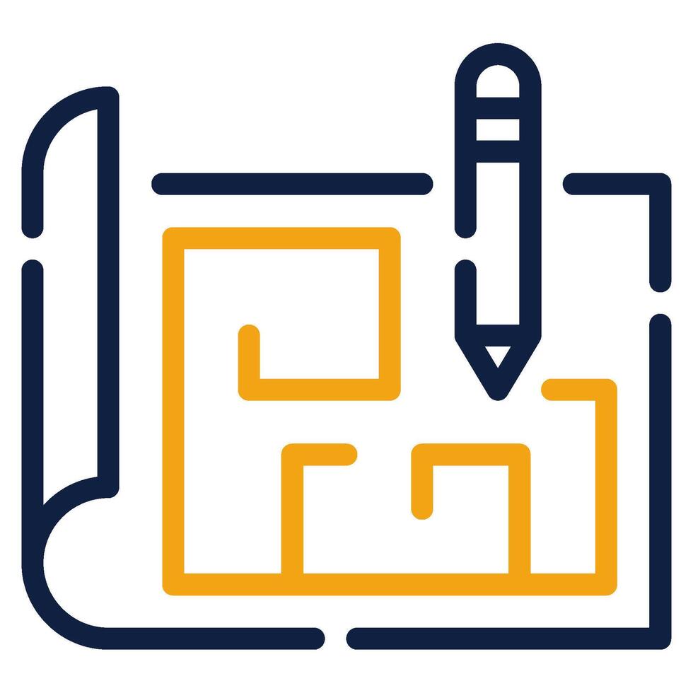 for web, app, infographic, etcBlueprint icon vector