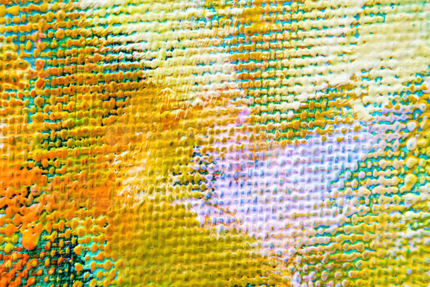 Colorful abstract oil painting art background. Texture of canvas and oil. photo