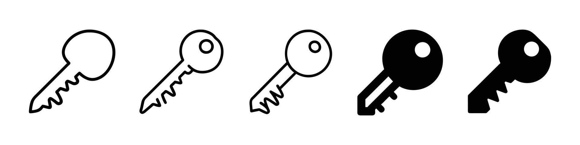 Keys Icon sect vector