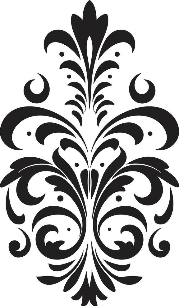 Graceful Detailing Black Decorative Artistic Flourish Decorative vector