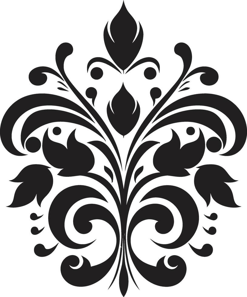 Luxurious Patterns Filigree Artistic Essence Vintage Filigree Emblem vector