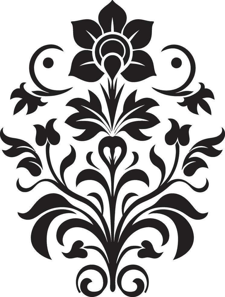 Artistic Heritage Filigree Filigree Mastery Vintage Emblem vector