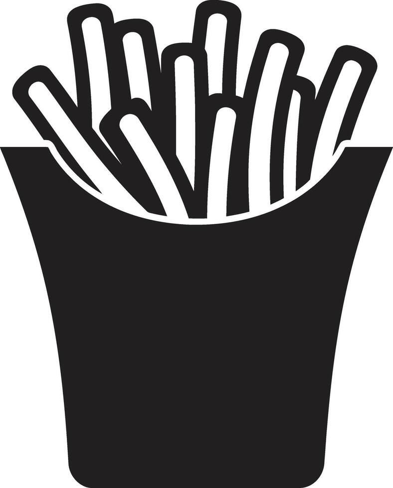 FryFusion Dynamic Fries PotatoPulse French Fry vector