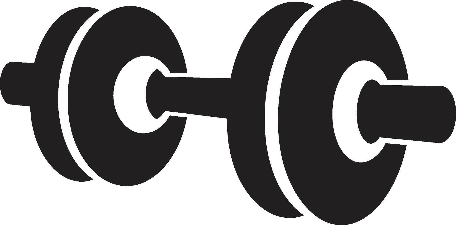TitanicLift Dumbbell MightyTone Robust Symbol vector