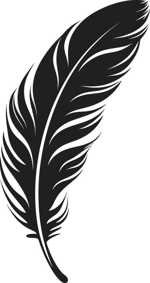 Skylight Quill Plume Symbolism Plume Palette Aesthetic Feather vector