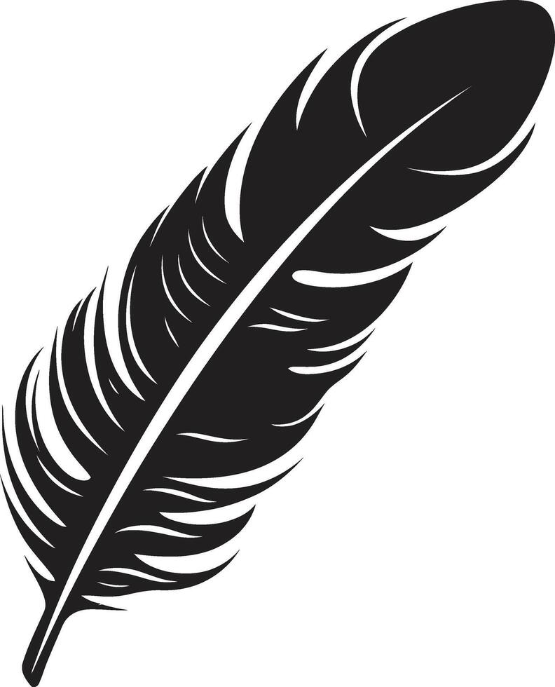 Flight of Fancy Bird Feather Zenith Plume Elegant Avian vector