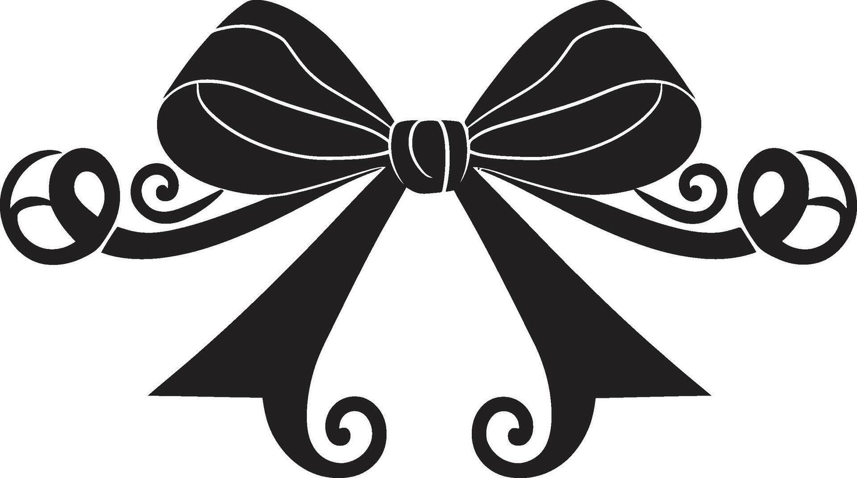 Ribbon Radiance Elegant Surprise Celestial Cascade Tied Elegance vector