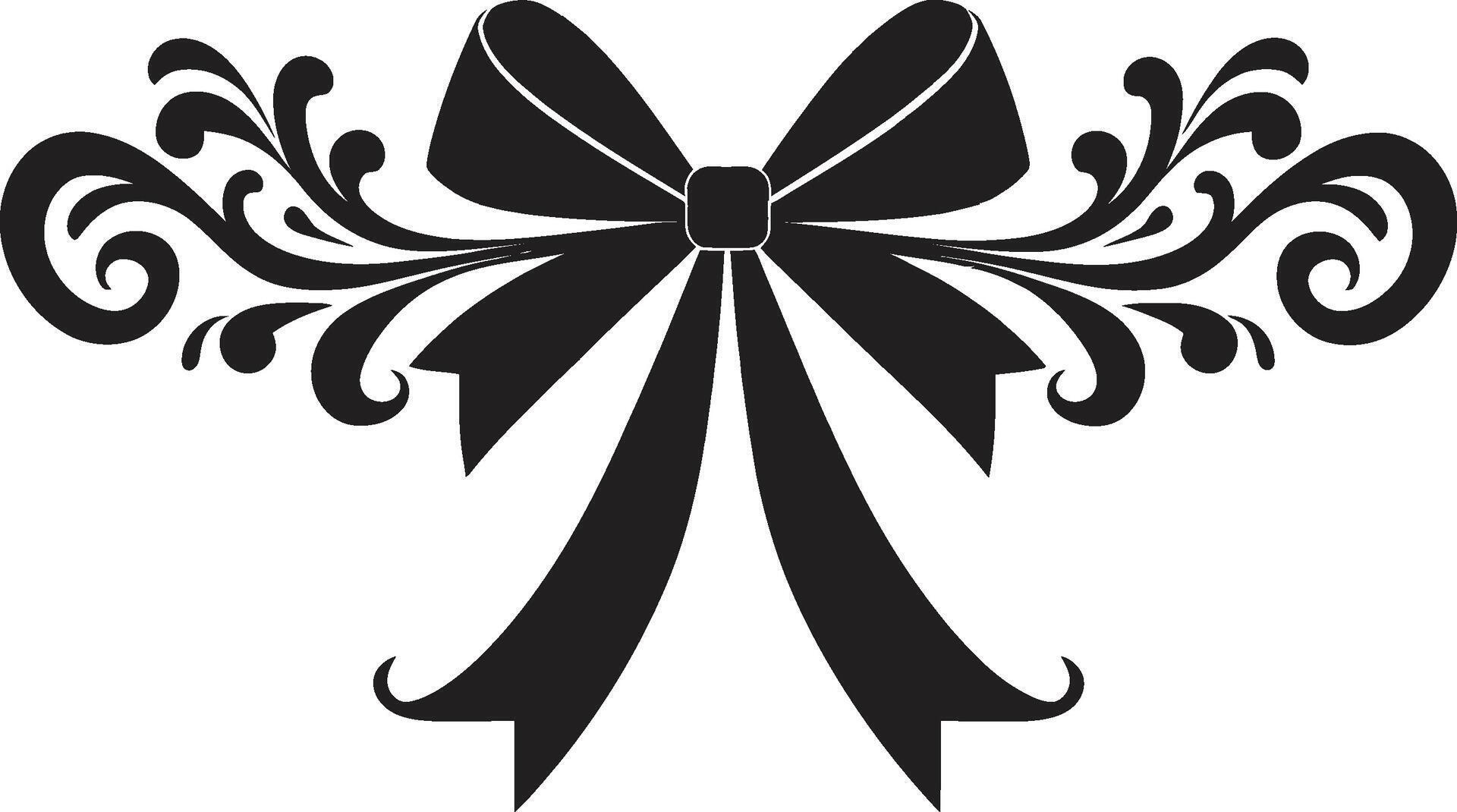 Bow Bliss Gift Ribbon Symbolism Whispers of Celebration Tied Elegance