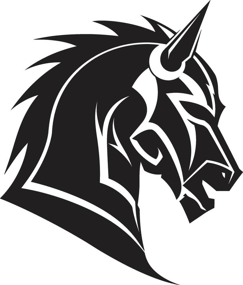 Knights Pride Royal Horse Raging Roamer Crowned Horse vector