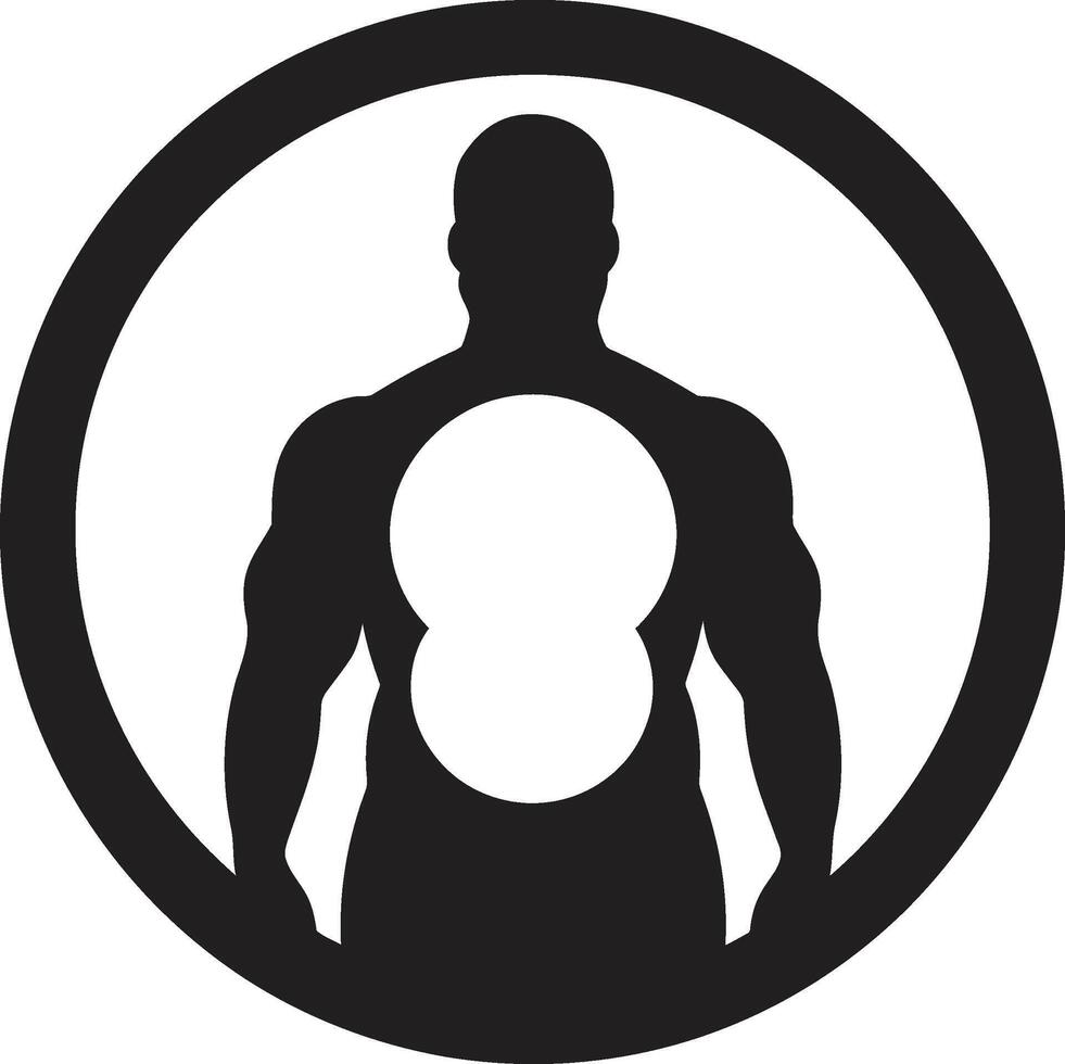 Sculpting Change Black ic Human Figure for Obesity Revolution Eradicate Excess A 90 Word Emblem against Human Obesity vector