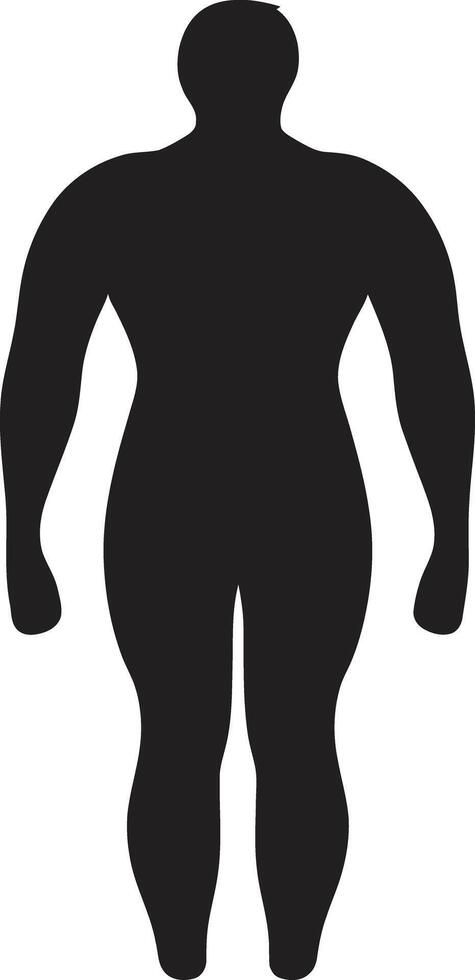 contornos de cambio un 90 palabra emblema líder el lucha en contra obesidad metamorfosis misión negro ic para humano obesidad transformación vector