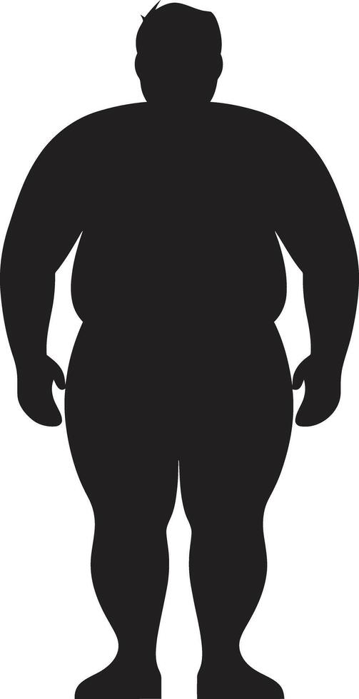 Balancing Act Displaying 90 Words of Human Obesity Solutions Trim Triumph ic Black for Human Obesity Wellness vector
