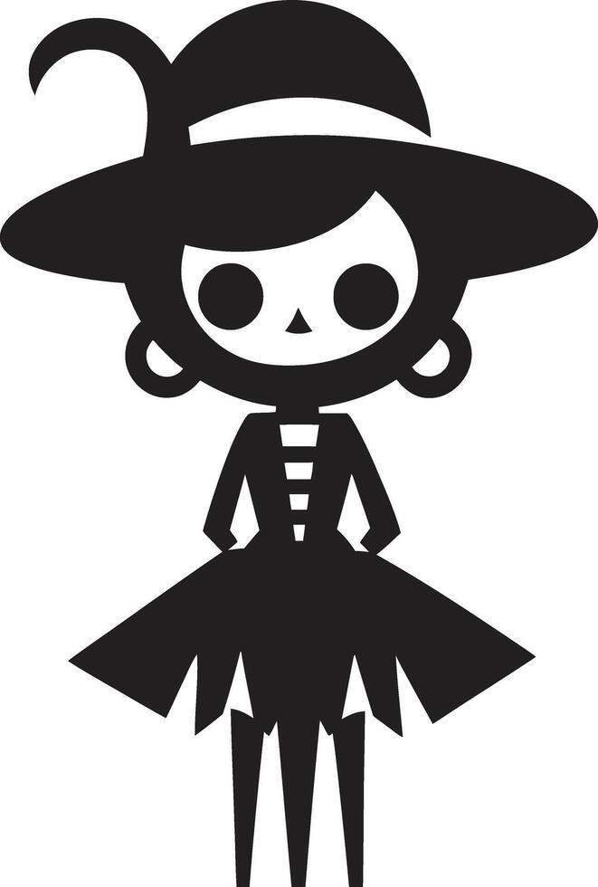Haunted House Helper Cute Halloween Element Trick or Treat Trio Halloween Character vector