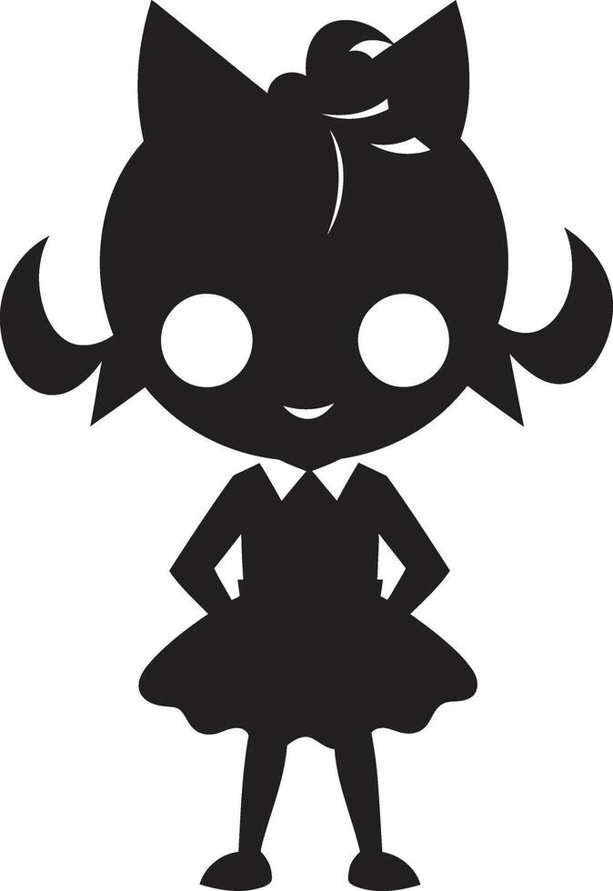 Witch Hat Wonders Halloween Character Element Little Vampire Valentine Cute Halloween vector