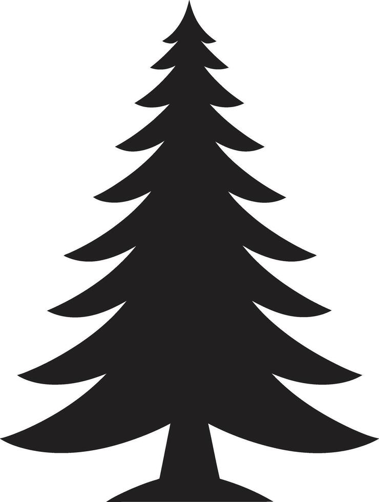 Elegant Evergreen Elegance Christmas Tree s Winter Wonderland Whimsy Festive Christmas Tree Elements vector