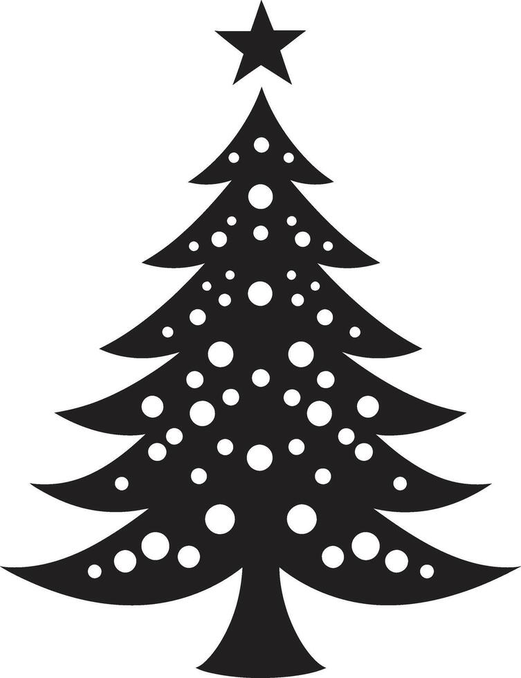 Illuminated Fir Bliss s for Stylish Xmas Decor Classic Pine Collection s for Holiday Graphics vector