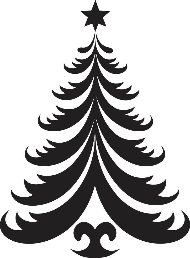 Nutcracker Ballet Boughs s for Festive Tree Decor Starry Night Pines Christmas Tree Elements for Magical s vector