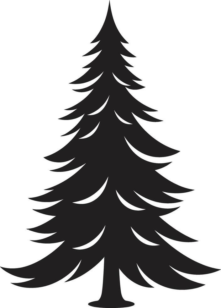 Vintage Sleigh Ride Spruces Nostalgic Christmas Tree Elements Nutcracker Ballet Branches Illustrations for Playful Decor vector