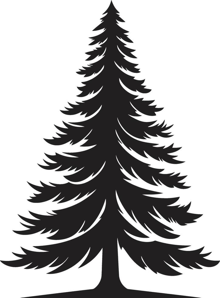 Candy Cane Lane Conifers Christmas Tree Illustrations Silver Bells Symphony s for Classic Christmas Trees vector