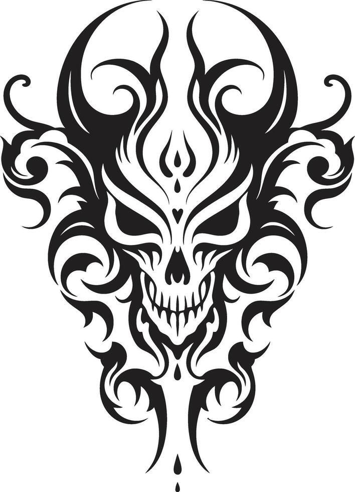 Infernal Forge Where Darkness Takes Form Diabolical Symphony A Song of Chaos vector