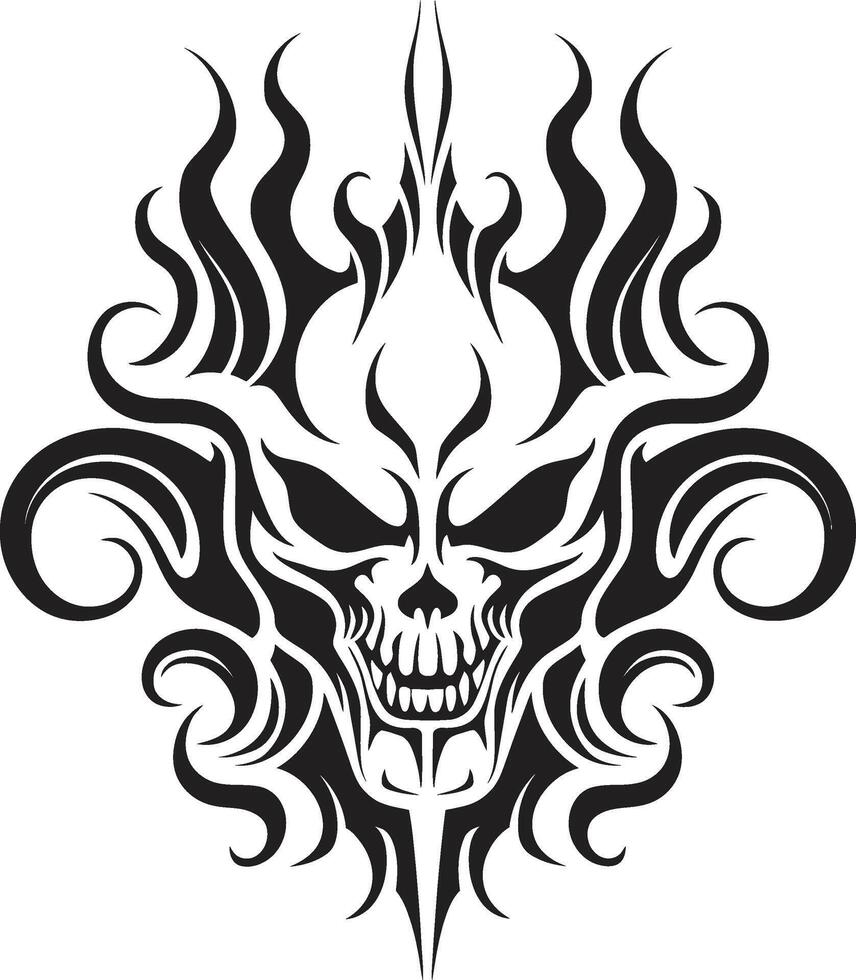 Cerberus Gaze , Guardians Watch Chimeras Enigma Black , Mythical Fusion vector