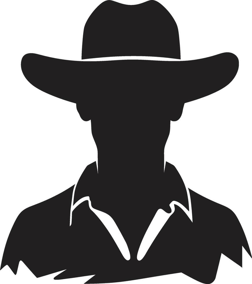 Countryside Captain of Farmer Plow Pioneer Farmer Element vector