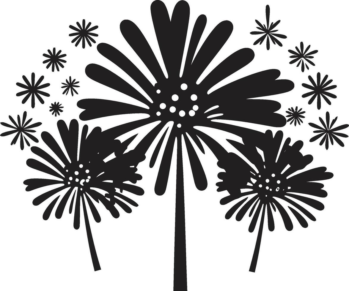 Vivid Vibrance of Firework Emblem Astral Array Firework ic Element vector