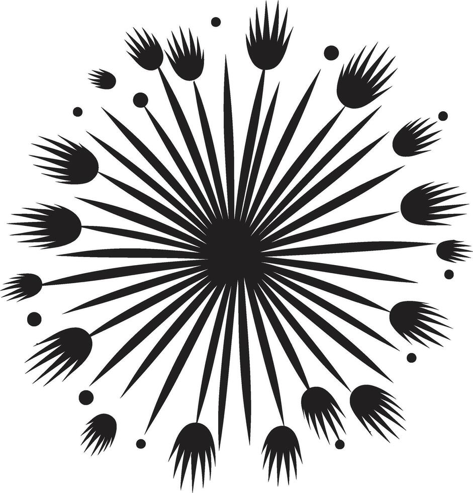 Pyrotechnic Pizzazz ic Firework Emblem Spectacular Spritz Firework vector