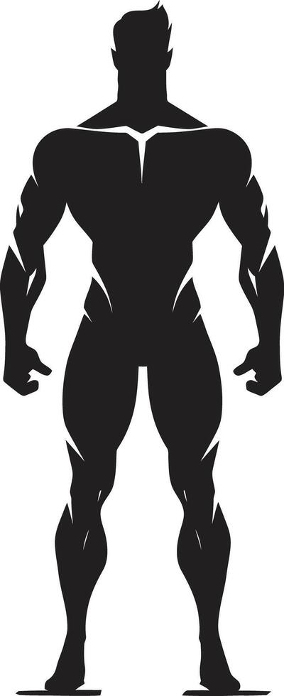 Stygian Sentinel Full Body Superhero Shadow Guardian The Dark Defender vector