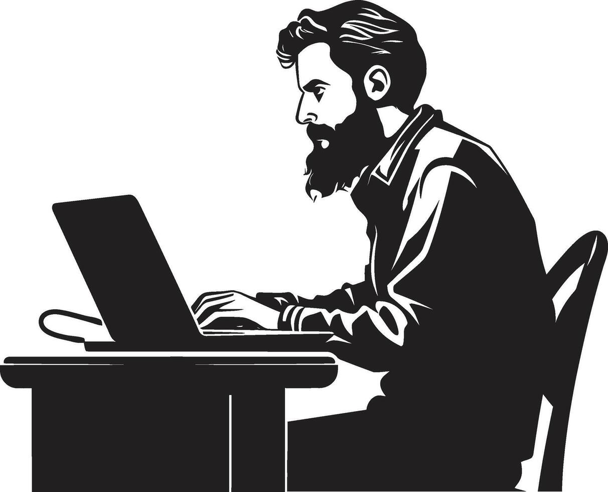 Pixel Pathfinder Explorer of Digital Territories Data Dynamo Dynamo of Data Driven Decisions vector